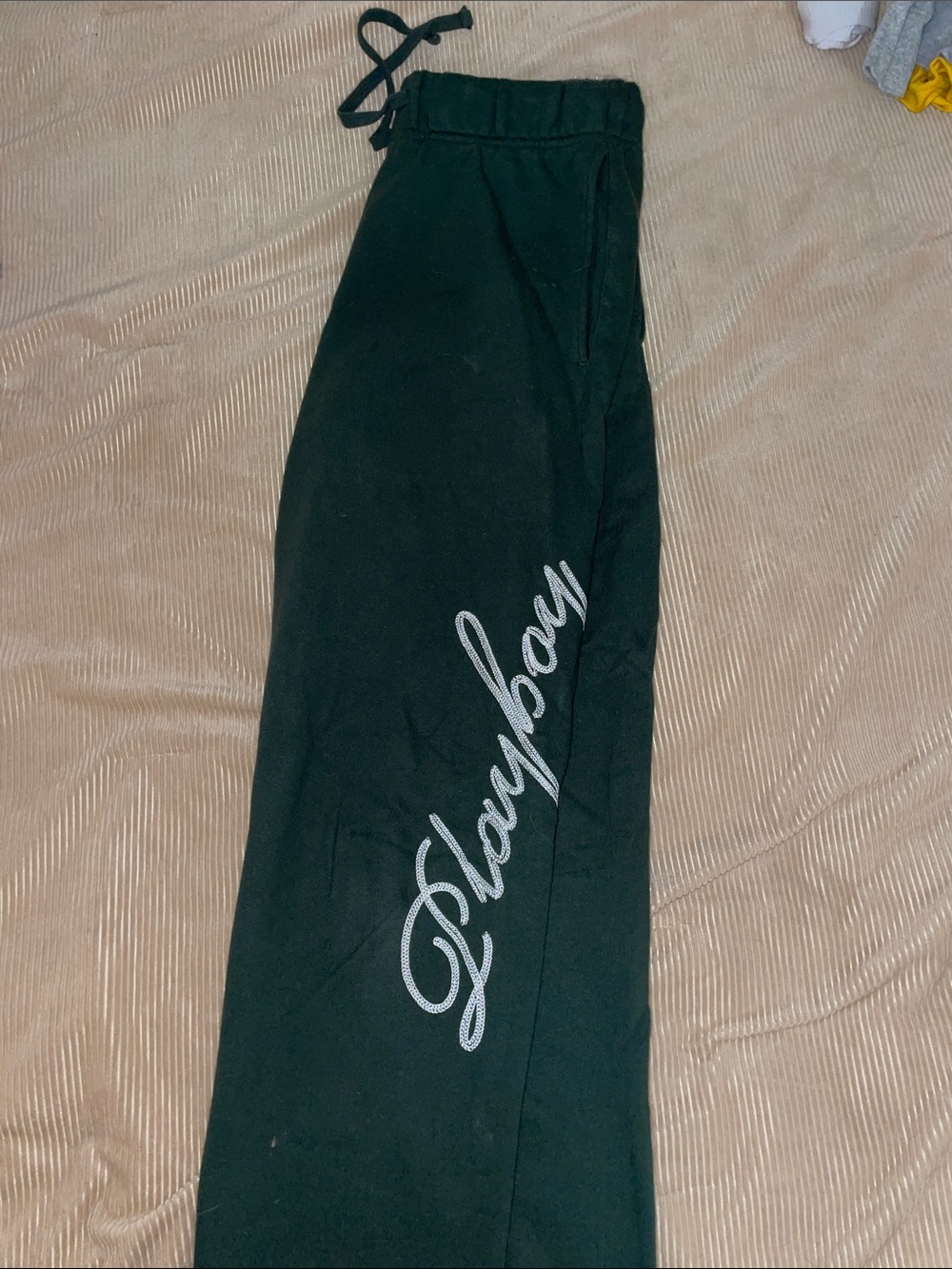 Dark Green Women’s Playboy Joggers